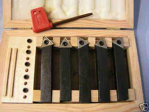 Indexable Carbide Lathe Tools 12mm set (ISOP20)C6 grade